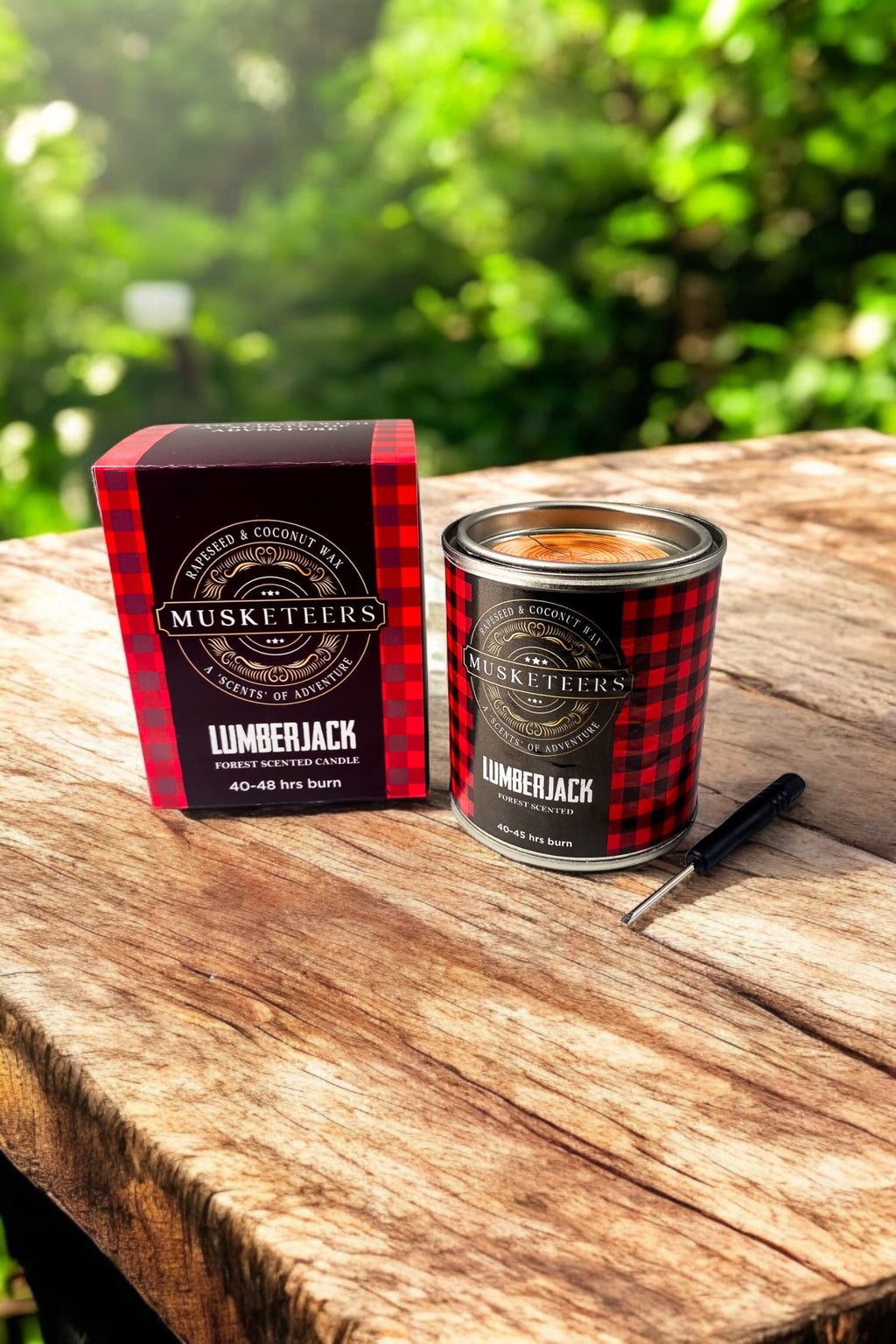 Lumberjack - Pine Candle UK – Forest Masculine Man Cave Candle