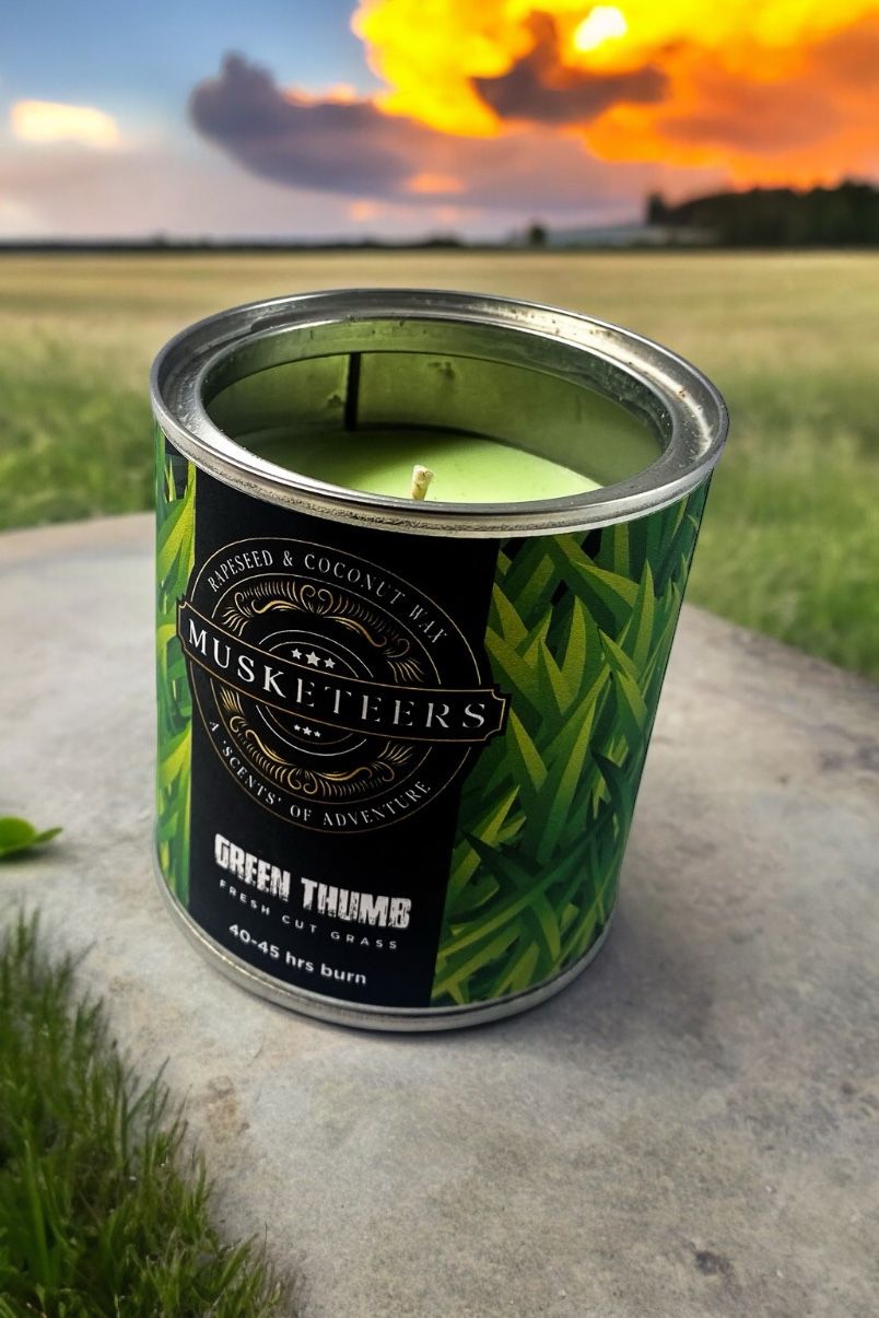Grass Scented Candle UK – Fresh Masculine Luxury Candle